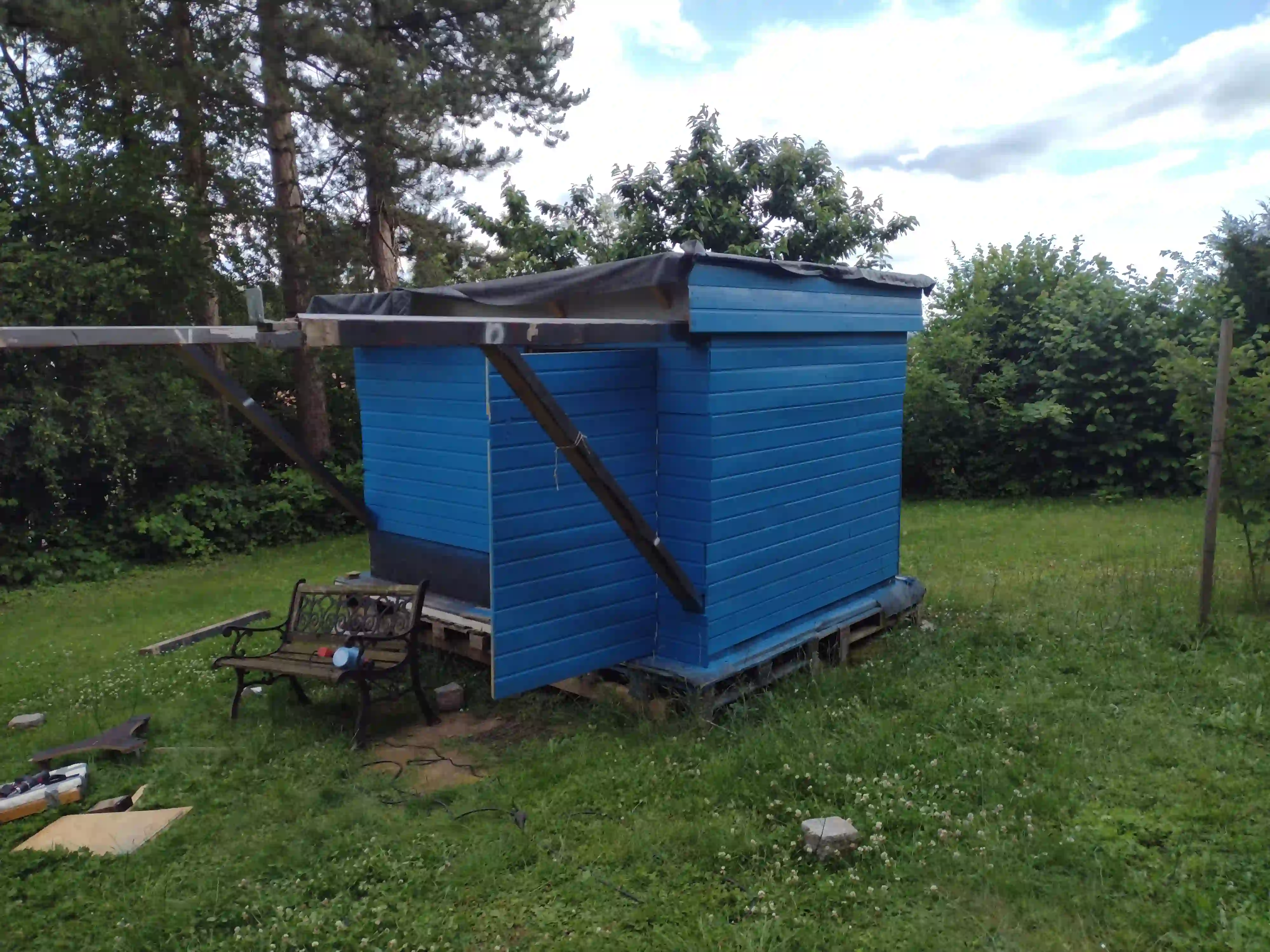 Bau Hütte Phase 4 Bild 04